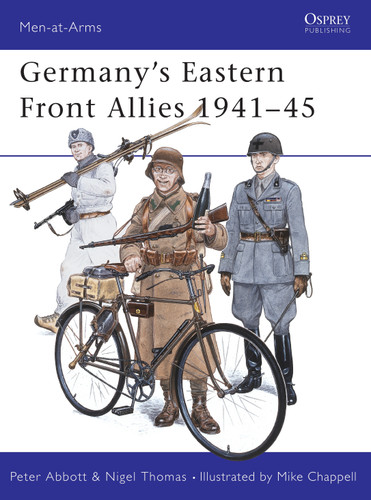 Germany's Eastern Front Allies 1941–45 (Men-at-Arms #131) book cover by Peter Abbott, Nigel Thomas