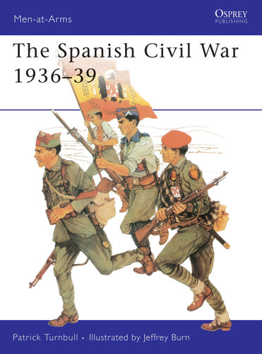 The Spanish Civil War 1936–39 (Men-at-Arms #74) book cover by Patrick Turnbull