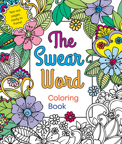 The Swear Word Coloring Book book cover by Hannah Caner