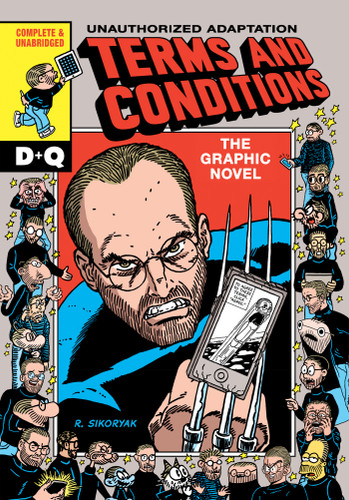Terms and Conditions book cover by R. Sikoryak