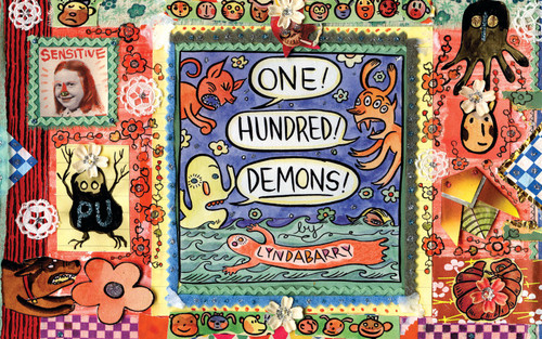 One! Hundred! Demons! book cover by Lynda Barry