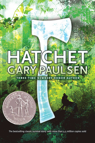 Hatchet book cover by Gary Paulsen