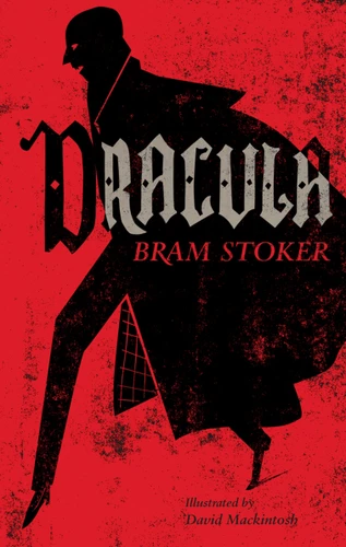 Dracula: Annotated Edition. Illustrated by David Mackintosh (Alma Junior Classics) book cover by Bram Stoker