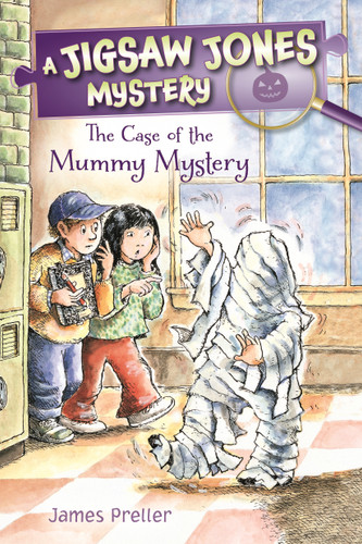 Jigsaw Jones: The Case of the Mummy Mystery (Jigsaw Jones Mysteries) book cover by James Preller