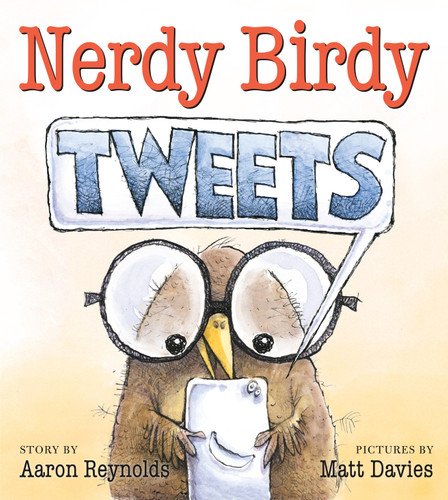 Nerdy Birdy Tweets (Nerdy Birdy) book cover by Aaron Reynolds