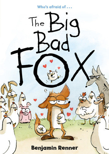 The Big Bad Fox book cover by Benjamin Renner