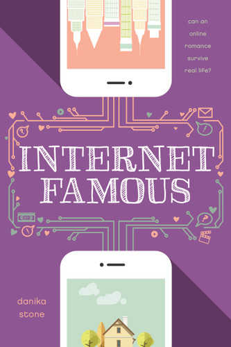 Internet Famous book cover by Danika Stone