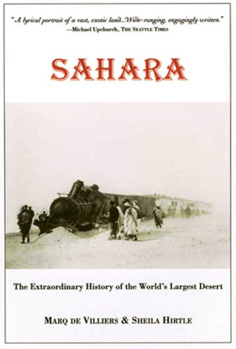 Sahara: The Extraordinary History of the World's Largest Desert book cover by Marq De Villiers, Sheila Hirtle