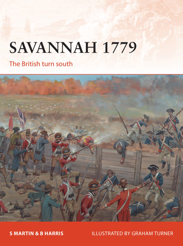 Savannah 1779: The British turn south (Campaign #311) book cover by Scott Martin, Bernard F. Harris Jr.