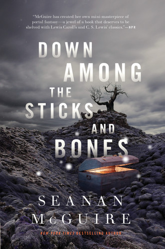 Down Among the Sticks and Bones (Wayward Children #2) book cover by Seanan McGuire