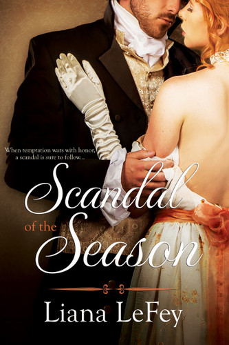 Scandal of the Season book cover by Liana LeFey