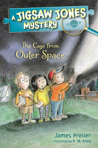 Jigsaw Jones: The Case from Outer Space (Jigsaw Jones Mysteries) book cover by James Preller