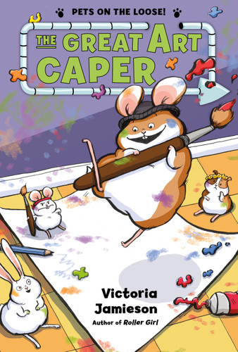 The Great Art Caper (Pets on the Loose!) book cover by Victoria Jamieson