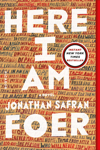 Here I Am: A Novel book cover by Jonathan Safran Foer