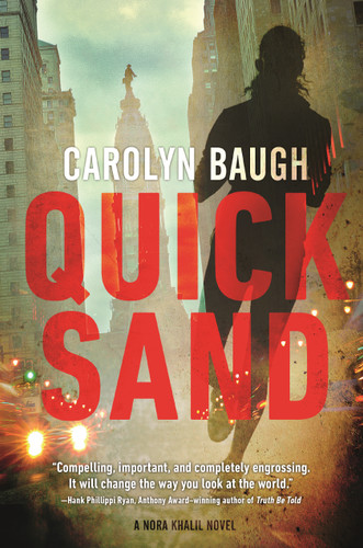 Quicksand: A Nora Khalil Novel (Detective Nora Khalil #1) book cover by Carolyn Baugh