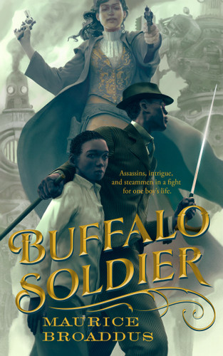 Buffalo Soldier book cover by Maurice Broaddus