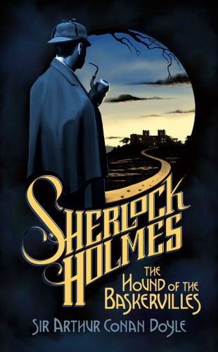 The Hound of the Baskervilles book cover by Sir Arthur Conan Doyle