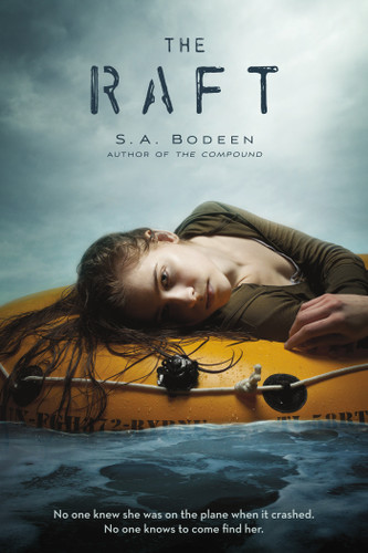 The Raft book cover by S. A. Bodeen
