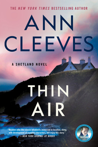 Thin Air: A Shetland Mystery (Shetland Island Mysteries #6) book cover by Ann Cleeves