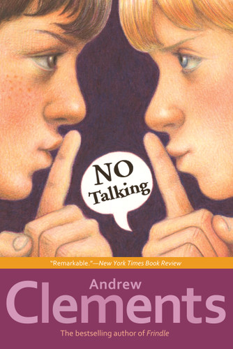 No Talking book cover by Andrew Clements