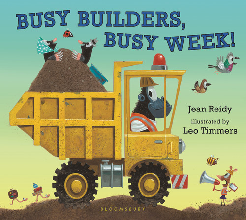 Busy Builders, Busy Week! book cover by Jean Reidy