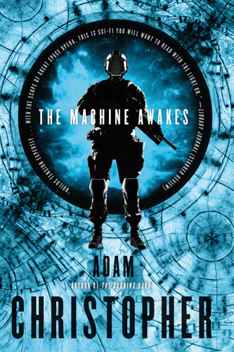 The Machine Awakes (Spider War #2) book cover by Adam Christopher