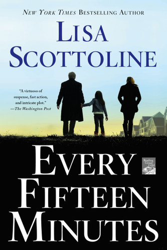 Every Fifteen Minutes book cover by Lisa Scottoline