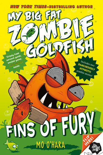 Fins of Fury: My Big Fat Zombie Goldfish (My Big Fat Zombie Goldfish #3) book cover by Mo O'Hara
