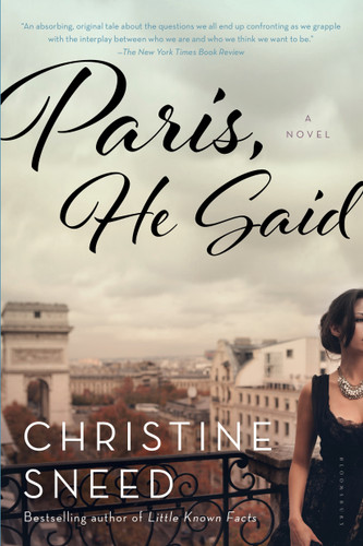 Paris, He Said book cover by Christine Sneed