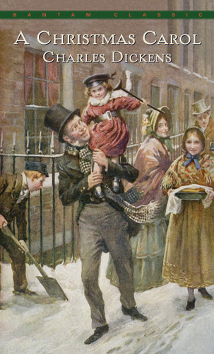 A Christmas Carol book cover by Charles Dickens