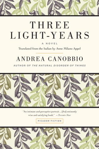 Three Light-Years: A Novel book cover by Andrea Canobbio