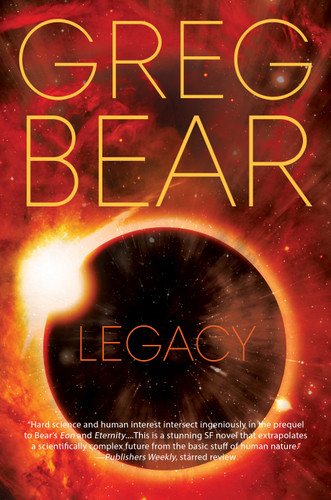 Legacy: A Novel (Eon #3) book cover by Greg Bear