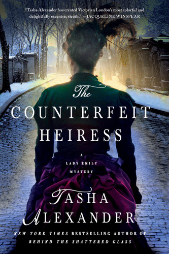The Counterfeit Heiress: A Lady Emily Mystery (Lady Emily Mysteries #9) book cover by Tasha Alexander