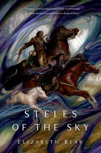 Steles of the Sky book cover by Elizabeth Bear