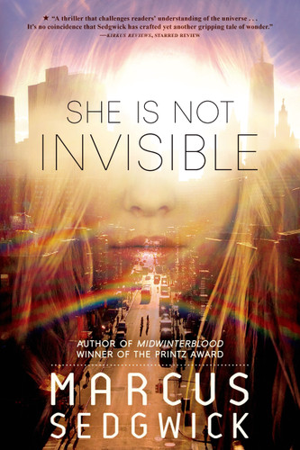 She Is Not Invisible book cover by Marcus Sedgwick