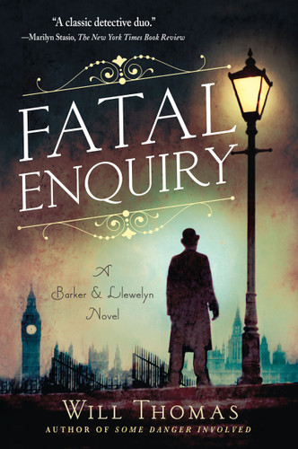 Fatal Enquiry: A Barker & Llewelyn Novel book cover by Will Thomas
