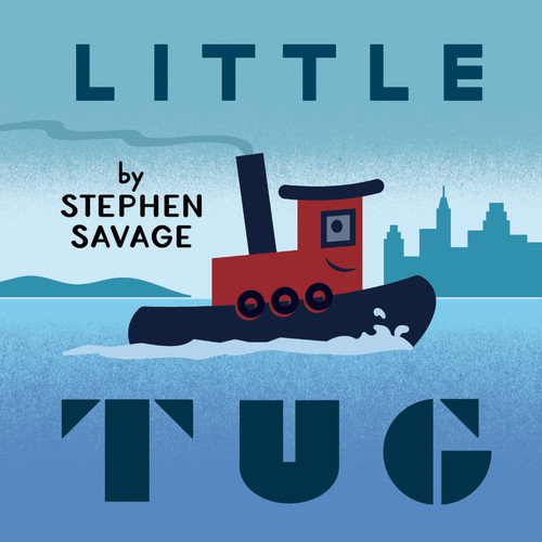 Little Tug book cover by Stephen Savage