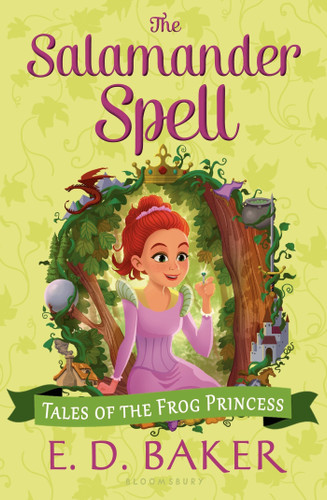 The Salamander Spell (Tales of the Frog Princess) book cover by E.D. Baker
