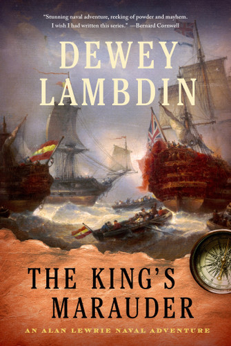 The King's Marauder: An Alan Lewrie Naval Adventure (Alan Lewrie Naval Adventures #20) book cover by Dewey Lambdin