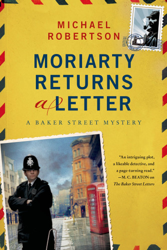 Moriarty Returns a Letter: A Baker Street Mystery book cover by Michael Robertson
