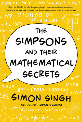 The Simpsons and Their Mathematical Secrets book cover by Simon Singh
