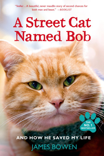 A Street Cat Named Bob: And How He Saved My Life book cover by James Bowen