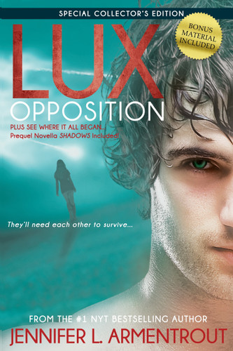 Lux: Opposition: Special Collector's Edition book cover by Jennifer L. Armentrout