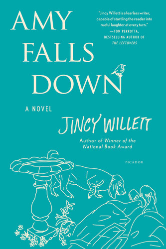 Amy Falls Down: A Novel (Amy Gallup #2) book cover by Jincy Willett