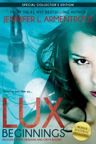 Lux: Beginnings (Obsidian & Onyx) book cover by Jennifer L. Armentrout