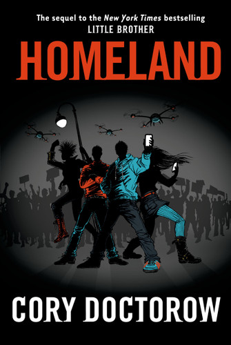 Homeland (Little Brother #2) book cover by Cory Doctorow
