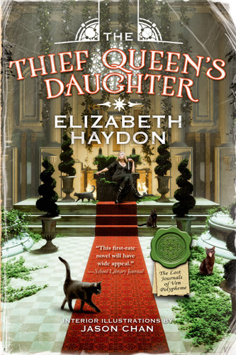 The Thief Queen's Daughter: Book Two of The Lost Journals of Ven Polypheme book cover by Elizabeth Haydon