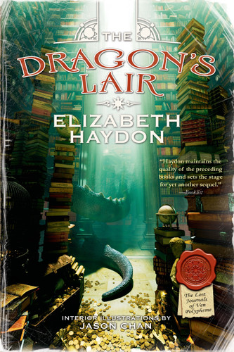 The Dragon's Lair book cover by Elizabeth Haydon