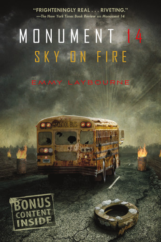 Monument 14: Sky on Fire (Monument 14 Series #2) book cover by Emmy Laybourne