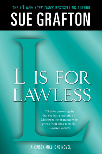 "L" is for Lawless: A Kinsey Millhone Novel (Kinsey Millhone Alphabet Mysteries #12) book cover by Sue Grafton